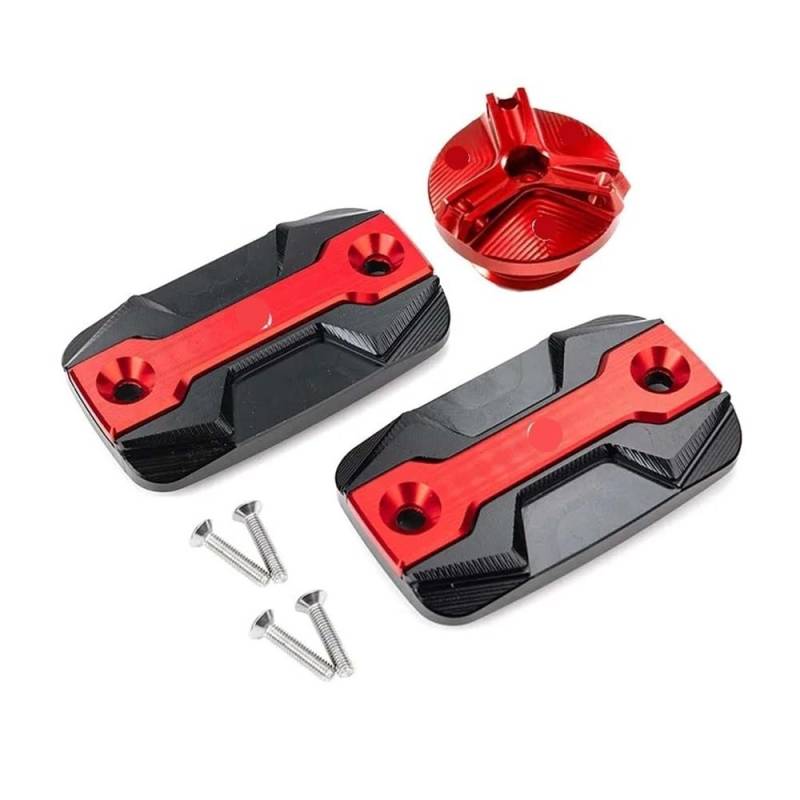 Bremszylinderdeckel Für Monster 600 620 Dh 2001 2002 2003 2004 Motorrad Zubehör Brems Flüssigkeit Reservoir Deckt Egine Öl Füllstoff Kappe von KRJFNAHQ