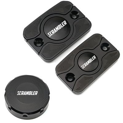 Bremszylinderdeckel Für Scrambler 800 1100 797 400 Motorrad Zubehör Hinten Vorne Brems Flüssigkeit Reservoir Abdeckung Kappe von KRJFNAHQ