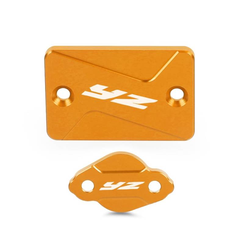 Bremszylinderdeckel Motorrad Brems Pumpe Vorne Hinten Brems Flüssigkeit Reservoir Abdeckung Cap Für YZ125 250 2003-2007 von KRJFNAHQ