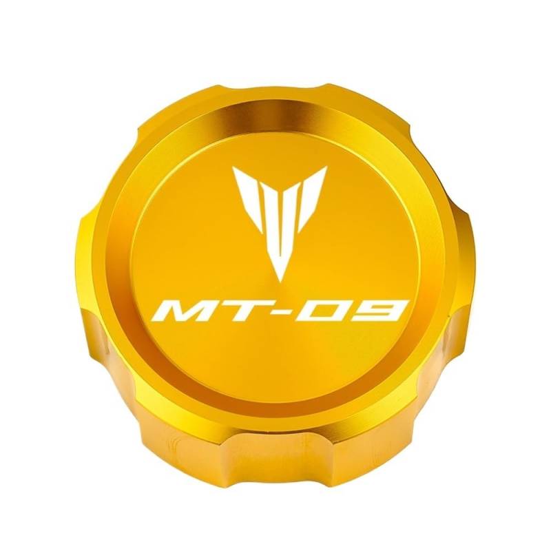 Bremszylinderdeckel Motorrad-Öleinfülldeckel Vorne Und Hinten Bremsflüssigkeitsbehälterdeckel Reservoir Caps Für MT-09 FZ09 2015-2020 von KRJFNAHQ