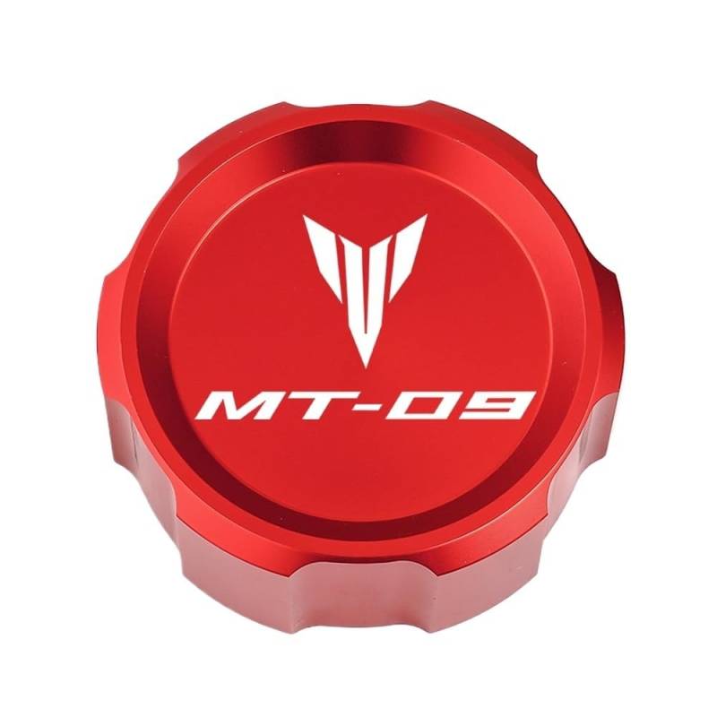 Bremszylinderdeckel Motorrad-Öleinfülldeckel Vorne Und Hinten Bremsflüssigkeitsbehälterdeckel Reservoir Caps Für MT-09 FZ09 2015-2020 von KRJFNAHQ