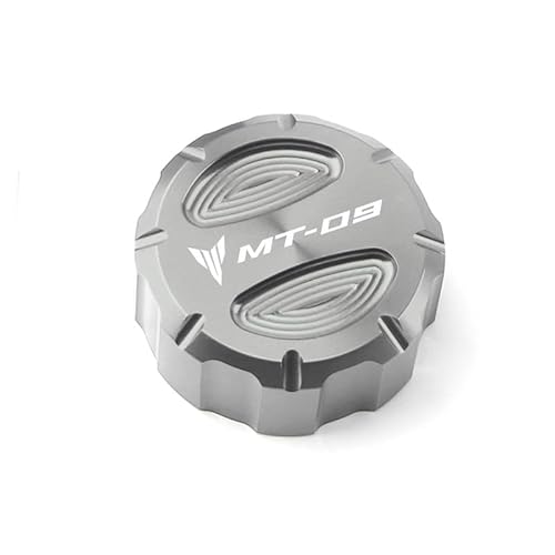 Bremszylinderdeckel Motorrad Vorne Hinten Brems Flüssigkeit Zylinder Master Reservoir Abdeckung Caps Für MT09 FZ09 2014-2024 von KRJFNAHQ