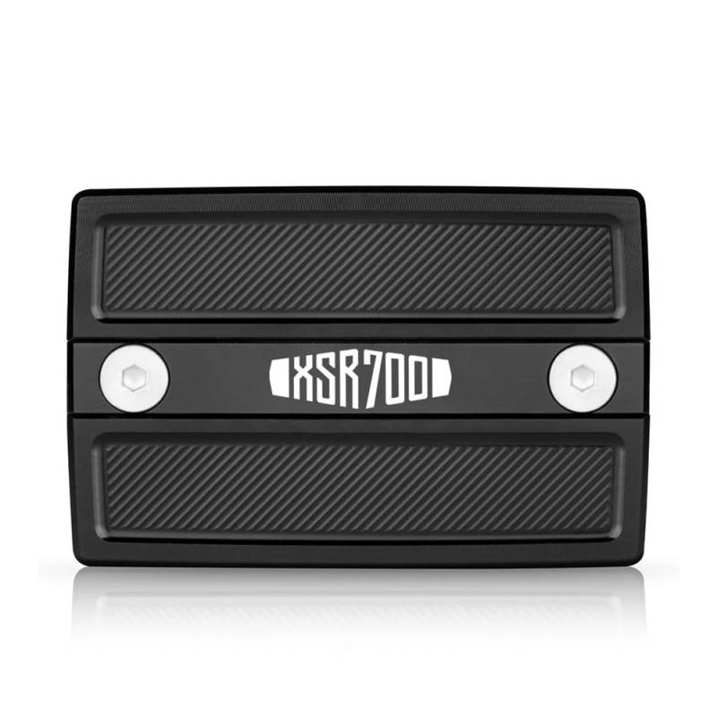 Bremszylinderdeckel Motorradzubehör Vorne Bremsflüssigkeitsbehälter Reservoir Abdeckung Öldeckel Für XSR700 2014-2024 von KRJFNAHQ