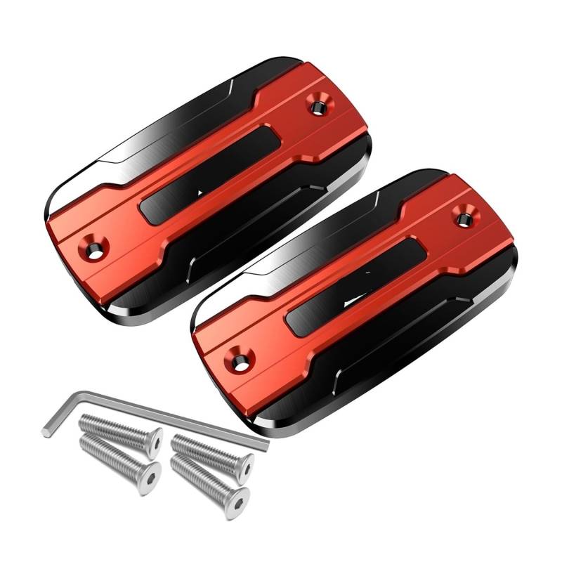 Bremszylinderdeckel Motorräder Zubehör Front Brake Reservoir Flüssigkeit Abdeckung Motoröl Tasse Kappe Für CV3 2019-2023 von KRJFNAHQ