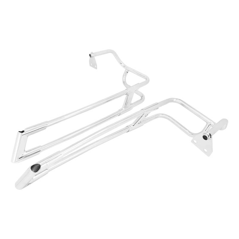 Hinten Gepäck Rack Unterstützung Motorrad-Satteltaschen-Stützstangenhalterung Für Die Rückseite, Schutzschienen Für, Für Touring, Für Road King, Für Street Electra Glide CVO FLHT FLXH 14-Up von KRJFNAHQ