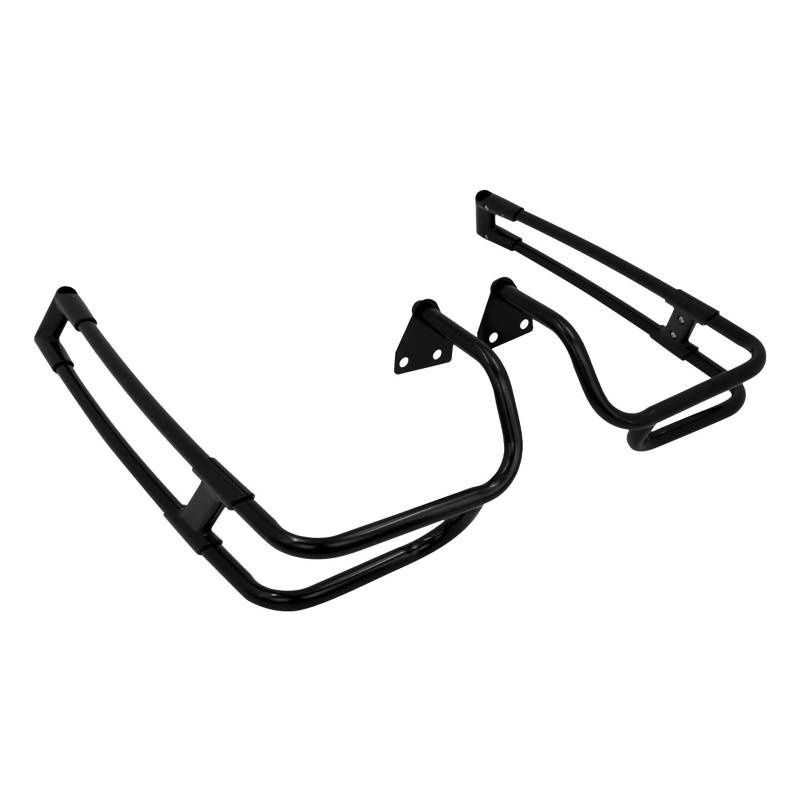 Hinten Gepäck Rack Unterstützung Motorrad-Satteltaschen-Stützstangenhalterung Für Die Rückseite, Schutzschienen Für, Für Touring, Für Road King, Für Street Electra Glide CVO FLHT FLXH 14-Up von KRJFNAHQ