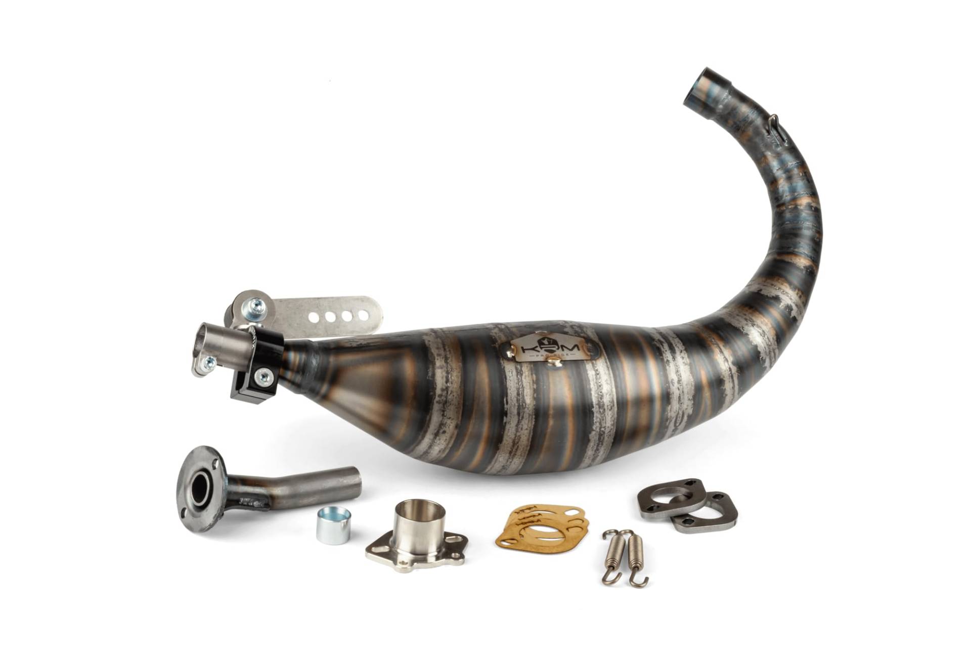 Auspuffanlage KRM Pro Ride 70-78cc Derbi Auspuffanlage KRM Pro Ride 70-78cc Derbi von KRM