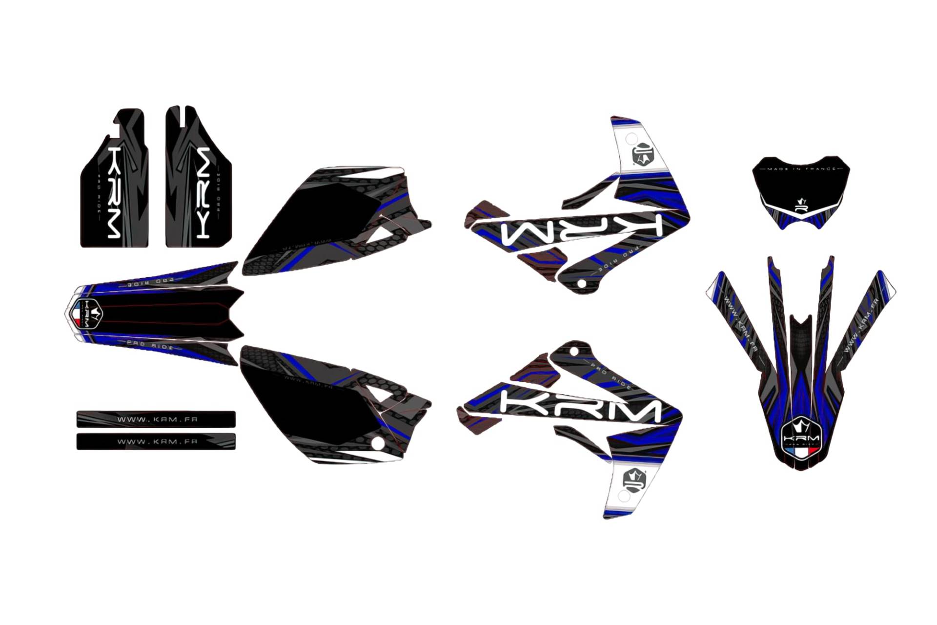 Dekor Kit KRM blau Rieju MRT 2009-2022 Dekor Kit KRM blau Rieju MRT 2009-2022 von KRM