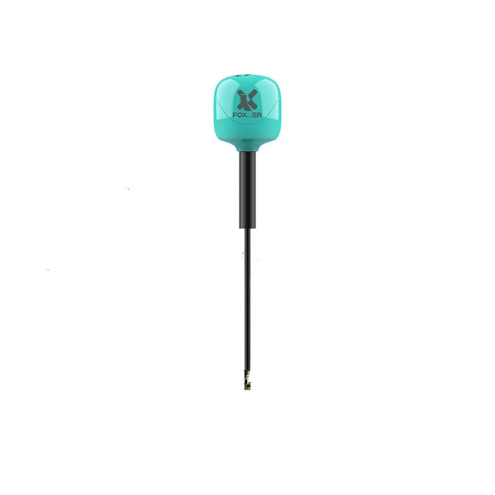 Foxeer Ant Lollipop 4 Plus 4+ FPV 2,6 Dbi RHCP SMA RPSMA UFL MMCX Omni LDS, kompatibel mit FPV-Renndrohnen(1PCS TEAL UFL TUBE) von KRZkwA