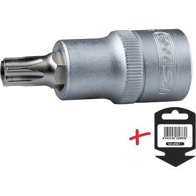 Ks Tools 1/2 Bit-Stecknuss Torx mit Stirnlochbohrung, TB25 [Hersteller-Nr. 911.1372-E] von KS TOOLS