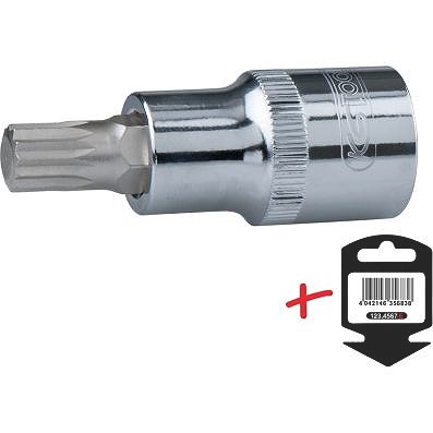 Ks Tools 1/2 CHROMEplus Bit-Stecknuss XZN, M6 [Hersteller-Nr. 918.1672-E] von KS TOOLS