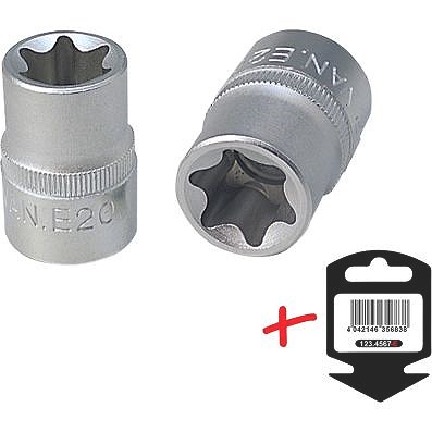 Ks Tools 1/2 Torx-E-Stecknuss, E14 [Hersteller-Nr. 911.4336-E] von KS TOOLS