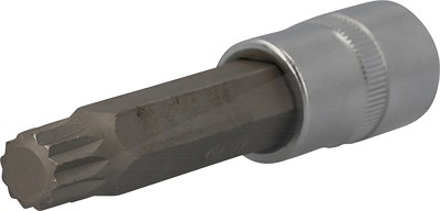 Ks Tools 1/2 Vielzahn-Bit-Stecknuss, 100 mm lang, M14 [Hersteller-Nr. BT022946] von KS TOOLS