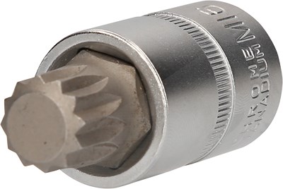 Ks Tools 1/2 Vielzahn-Bit-Stecknuss, 55 mm lang, M16 [Hersteller-Nr. BT022937] von KS TOOLS