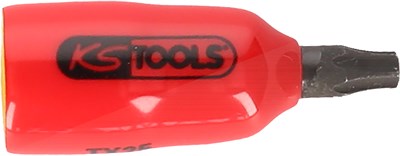 Ks Tools 1/4 Bit-Stecknuss mit Schutzisolierung für Torx-Schrauben, T10 [Hersteller-Nr. 117.2472] von KS TOOLS