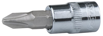 Ks Tools 1/4 CHROMEplus Bit-Stecknuss, PH1 [Hersteller-Nr. 918.1468] von KS TOOLS