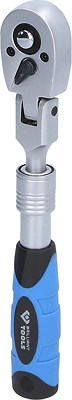 Brilliant Tools 1/4 Teleskop-Umschaltknarre mit flexibelem Kopf (175 - 225 mm) [Hersteller-Nr. BT020997] von BRILLIANT TOOLS
