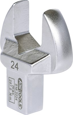 Ks Tools 14x18mm Einsteck-Maulschlüssel, 24mm [Hersteller-Nr. 516.2224] von KS TOOLS