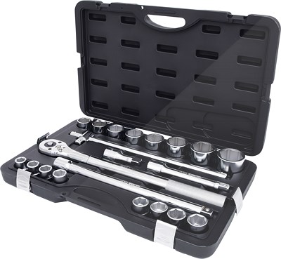 Ks Tools 3/4 Steckschlüssel-Satz, 21-tlg 6-kant [Hersteller-Nr. 911.0721] von KS TOOLS