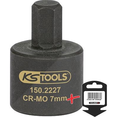 Ks Tools 3/8 Bremssattel-Stecknuss, 7mm [Hersteller-Nr. 150.2227-E] von KS TOOLS