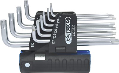 Ks Tools 3 in 1 Torx-Winkelstiftschlüssel-Satz,10-tlg lang [Hersteller-Nr. 920.2520] von KS TOOLS