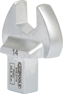 Ks Tools 9x12mm Einsteck-Maulschlüssel, 14mm [Hersteller-Nr. 516.2114] von KS TOOLS