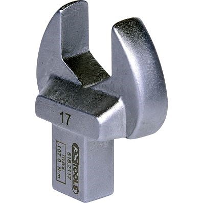 Ks Tools 9x12mm Einsteck-Maulschlüssel, 17mm [Hersteller-Nr. 516.2117] von KS TOOLS