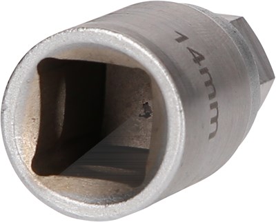 Ks Tools Adapter von 14 mm Außensechskant auf 1/2 Außenvierkant [Hersteller-Nr. 460.5296] von KS TOOLS