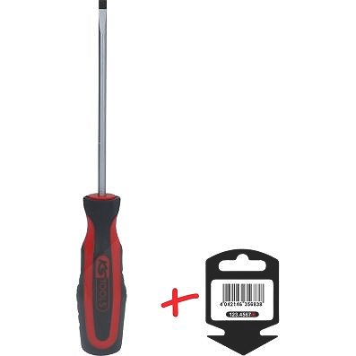 Ks Tools ERGOTORQUEplus Schlitz-Schraubendreher, 5,5mm, 230mm lang [Hersteller-Nr. 159.1006-E] von KS TOOLS