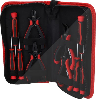 Ks Tools Feinmechanik-Werkzeug-Satz, 10-tlg [Hersteller-Nr. 500.7220] von KS TOOLS