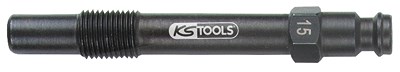 Ks Tools Glühkerzen Adapter, M10x1,0 mit Außengewinde, Länge 75 mm [Hersteller-Nr. 150.3675] von KS TOOLS