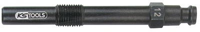 Ks Tools Glühkerzen Adapter, M10x1,0 mit Außengewinde, Länge 83 mm [Hersteller-Nr. 150.3673] von KS TOOLS