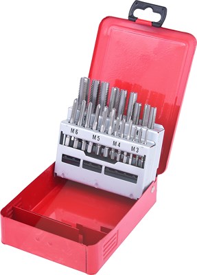 Ks Tools HSS Handgewindebohrer-Satz M, Stahlblechkassette 21-tlgM3-M12 [Hersteller-Nr. 336.0621] von KS TOOLS