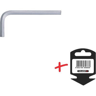 Ks Tools Innensechskant-Winkelstiftschlüssel, kurz, 10mm [Hersteller-Nr. 151.2030-E] von KS TOOLS
