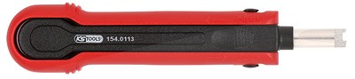 Ks Tools Kabel-Entriegelungswerkzeug für Flachsteckhülsen 0,6 mm [Hersteller-Nr. 154.0113] von KS TOOLS