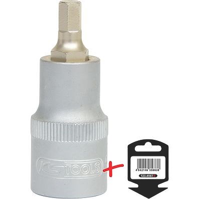 Ks Tools 1/2 Bit-Stecknuss Innensechskant, kurz, 9mm [Hersteller-Nr. 911.1309-E] von KS TOOLS