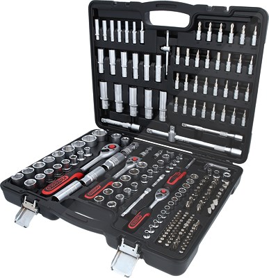 Ks Tools 1/4+3/8+1/2 Steckschlüssel-Satz, 195-tlg [Hersteller-Nr. 917.0795] von KS TOOLS
