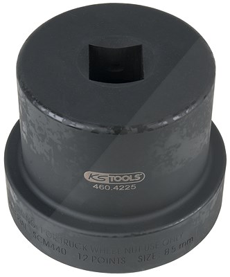 Ks Tools 1 Achsmuttern-Schlüssel mit Führungsbund, 12-kant, 85 mm [Hersteller-Nr. 460.4225] von KS TOOLS