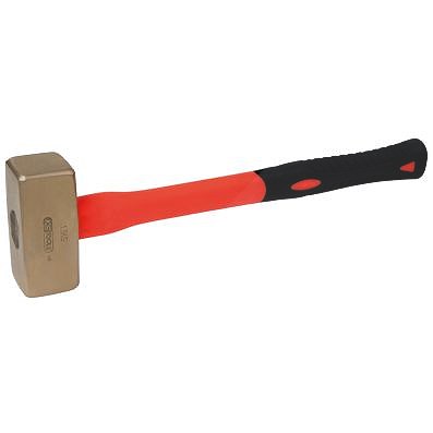 Ks Tools BRONZEplus Fäustel 4000 g, mit Fiberglasstiel [Hersteller-Nr. 963.2067] von KS TOOLS