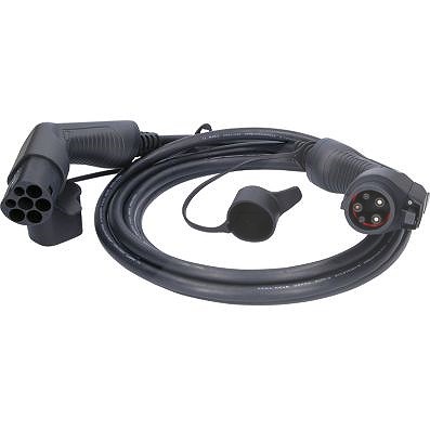 Efutoro Ladekabel gerade, Typ 2 auf Typ 1 7,4 kW, 32 A, 230 V, 5m [Hersteller-Nr. 117.7130] für Aiways, Aixam, Alfa Romeo, Audi, Bentley, BMW, Cenntro von Efutoro