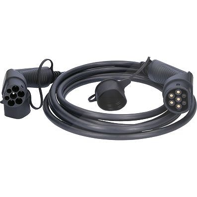 Efutoro Ladekabel gerade, Typ 2 auf Typ 2 11 kW, 16 A, 400 V, Mode 3, 5m [Hersteller-Nr. 117.7170] für Aiways, Aixam, Alfa Romeo, Audi, Bentley, BMW, von Efutoro