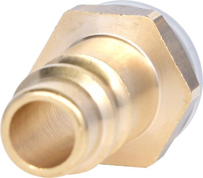 Ks Tools Messing-Stecknippel mit Außengewinde, G1/4AG [Hersteller-Nr. 515.3489] von KS TOOLS