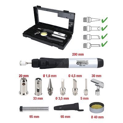 Ks Tools Mikro-Löt-Satz - 11-tlg [Hersteller-Nr. 960.1160] von KS TOOLS