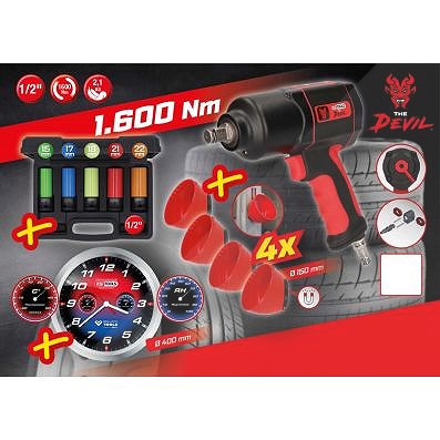 Ks Tools Reifen-/Räder Aktionspaket The Devil, 11-tlg [Hersteller-Nr. 515.1205] von KS TOOLS