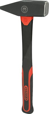 Ks Tools Schlosserhammer mit Fiberglasstiel, 1500g [Hersteller-Nr. 142.1404] von KS TOOLS