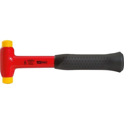 Ks Tools Schonhammer mit Schutzisolierung, Kopf Ø 25mm [Hersteller-Nr. 117.1126] von KS TOOLS
