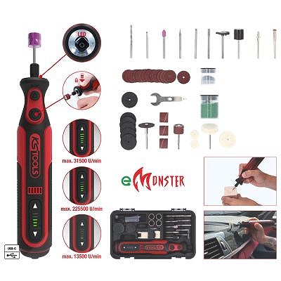 Ks Tools Stabschleifer (Akku) [Hersteller-Nr. 515.3990] von KS TOOLS