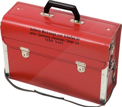 Ks Tools Werkzeugkoffer, leer, Leder [Hersteller-Nr. 117.1830-99] von KS TOOLS