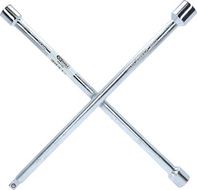Ks Tools Radkreuzschlüssel f.PKW,1/2x17x19x21mm [Hersteller-Nr. 518.1153] von KS TOOLS