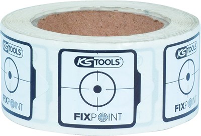 Ks Tools Rolle Fixpoint LKW-Aufkleber, 300 Aufkleber [Hersteller-Nr. 150.1815] von KS TOOLS